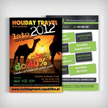 Ulotka Hollyday Travel